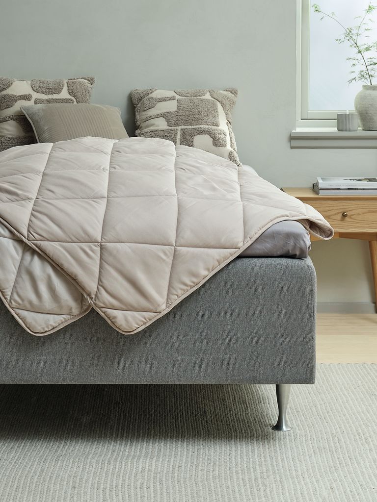 Ruột chăn polyester | STETINDEN | xám | R135xD200cm | 470gr