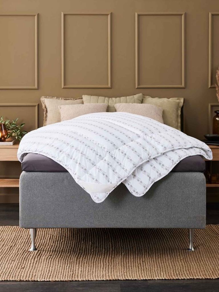 Ruột chăn polyester | TRONFJELLET | trắng/be | R200xD220cm | 1760gr