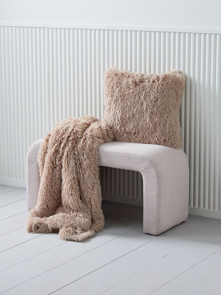 Chăn sofa | MYRFIOL | polyester | nâu | R135xD195cm