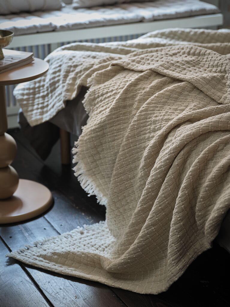 Chăn sofa | DVERGSYRE | cotton/polyester | be | R130xD170cm