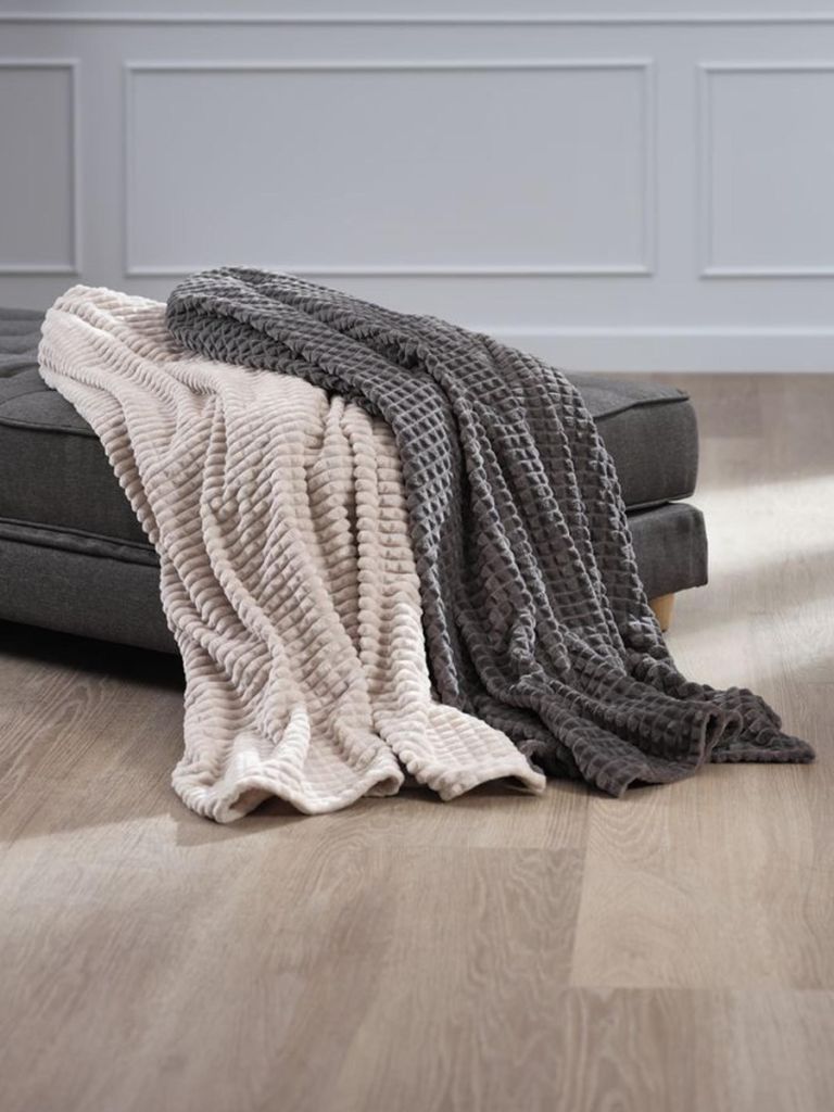 Chăn sofa | HAGTORN | polyester | be | R140xD200cm