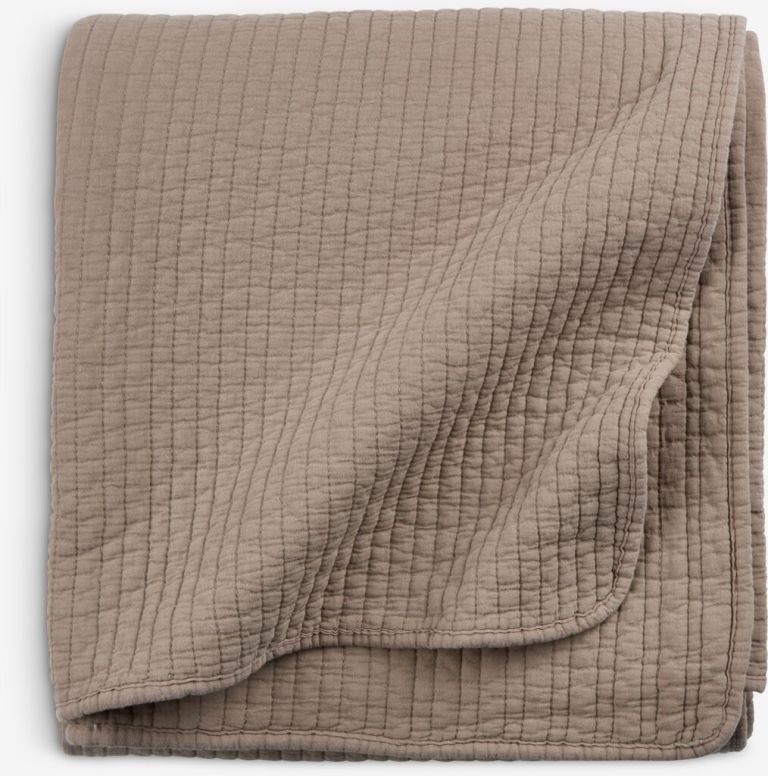 Chăn Sivblom Cotton Vàng Cát Đậm