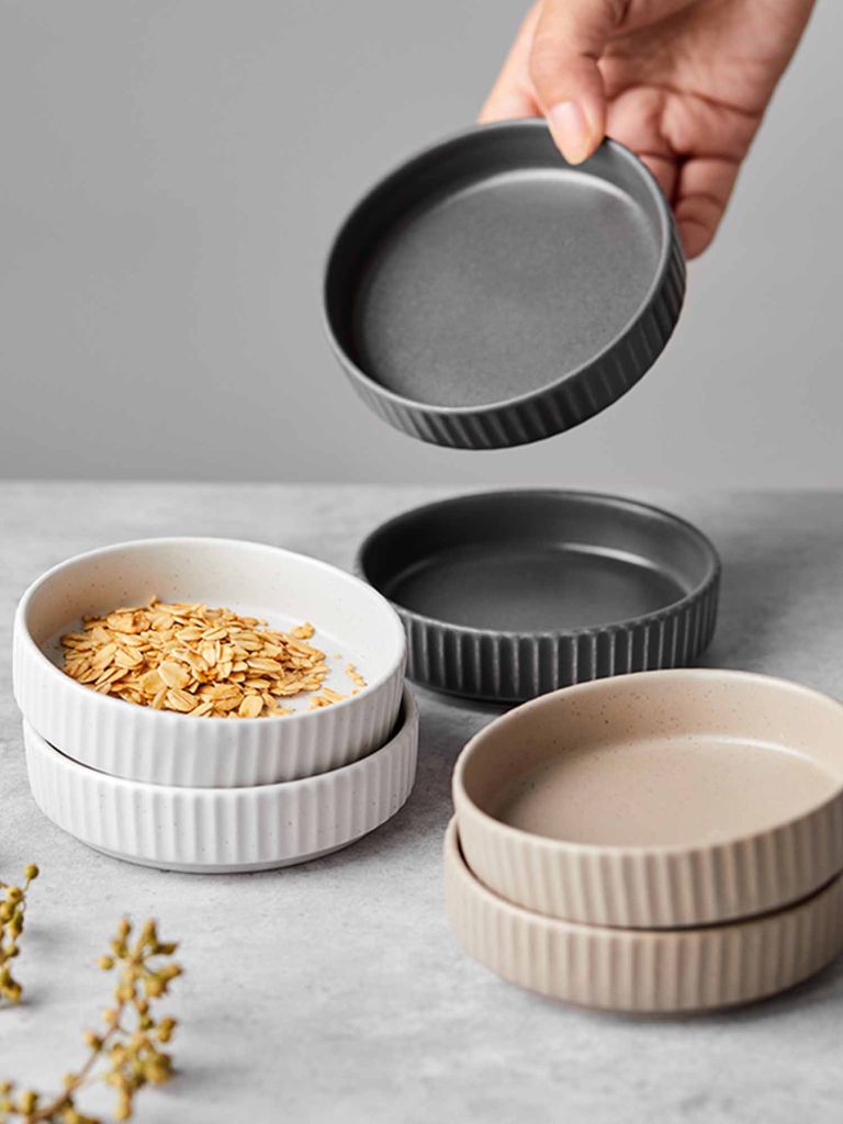 Chén nước chấm | MAGNUS | gốm | xám nhạt | Ø9.5xC2.4cm