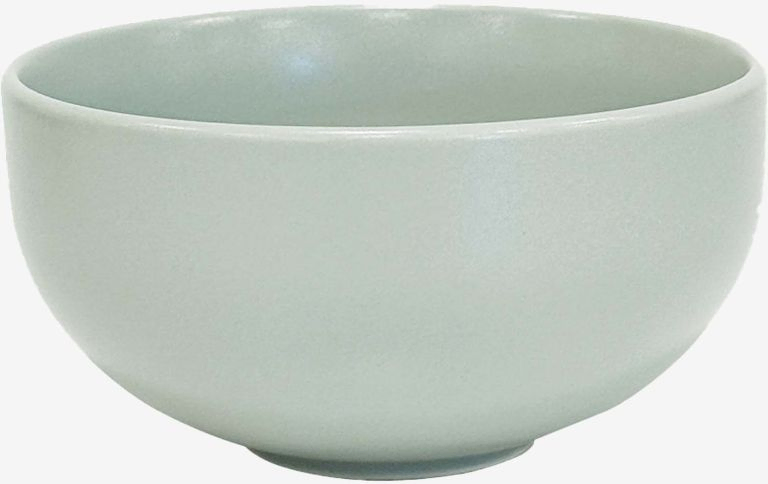 chén cơm gốm xanh nhạt jysk