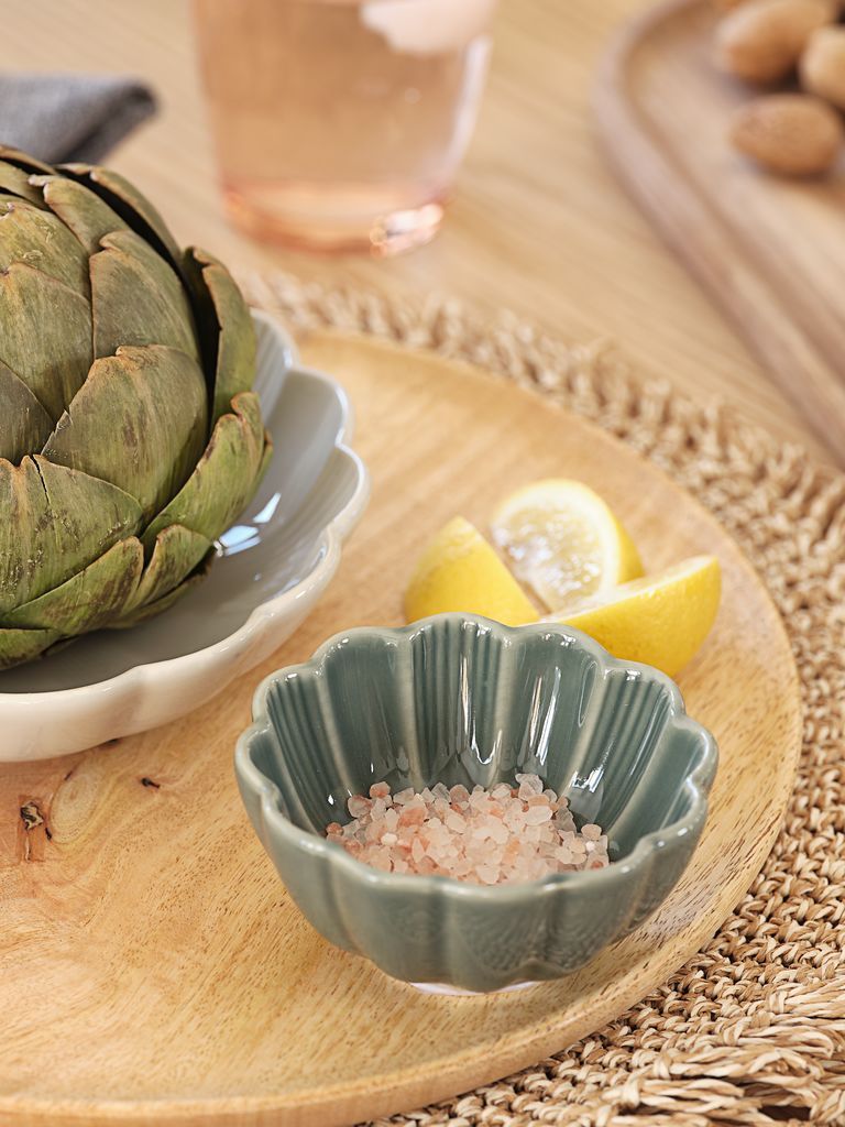 Chén | SIMON | gốm | xanh | Ø10xC5cm