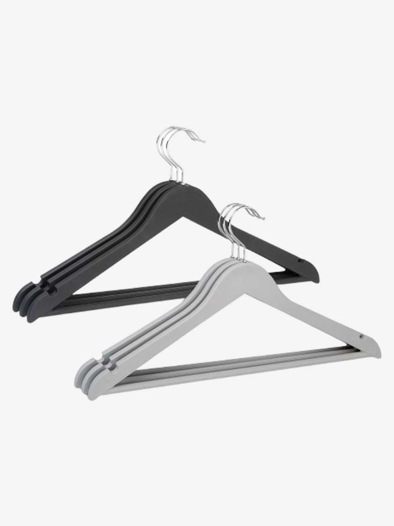 Bộ 3 móc áo | ABSALON | nhựa ABS/sắt | xám | R44xC23cm