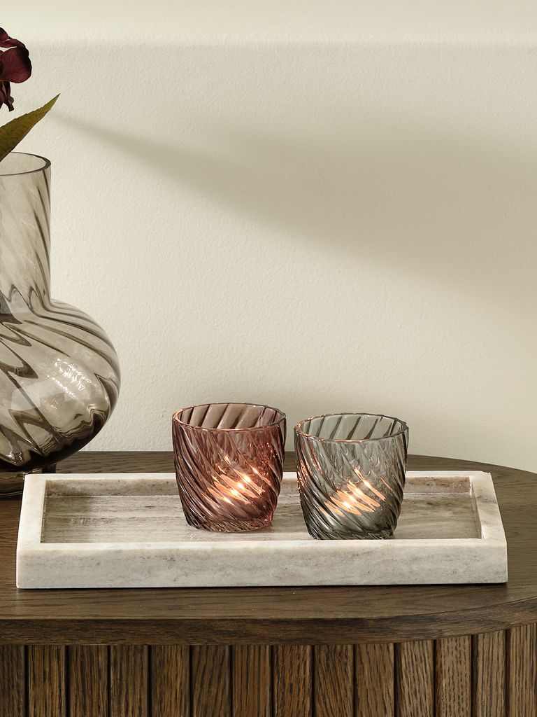 Cốc nến | VAGN | thuỷ tinh | nhiều màu | Ø8xC8cm