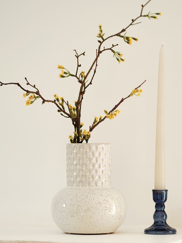 Hoa trang trí | INGVALD | nhựa PE/polyester | vàng | C90cm