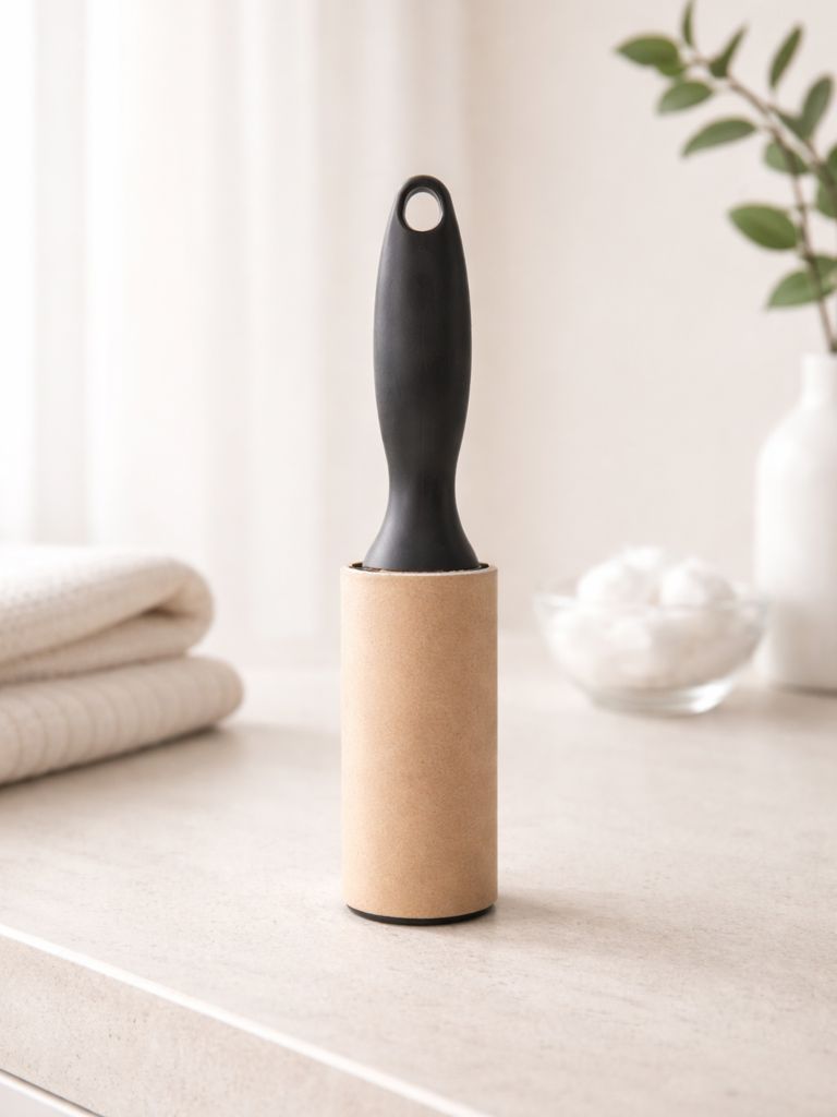 Cuộn lăn bụi vải | JESS | giấy/polypropylene | đen | 60 tờ | R5xD22cm