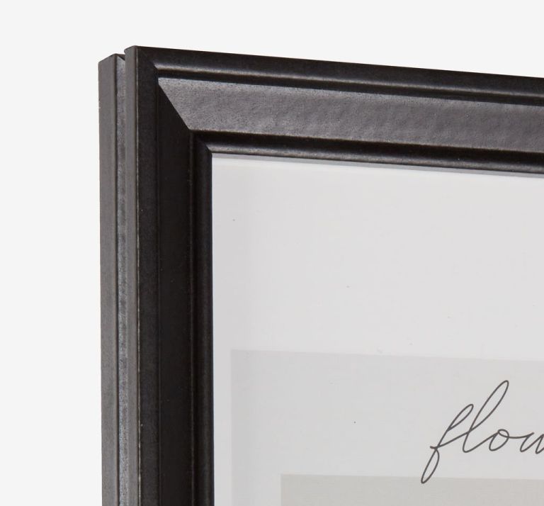 Khung ảnh | KARL | gỗ công nghiệp/nhựa PS | đen | R21xC30cm