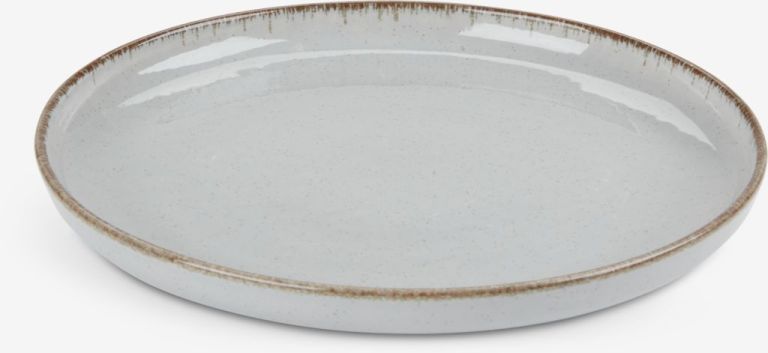 Đĩa Ferdus Gốm Xám 19cm