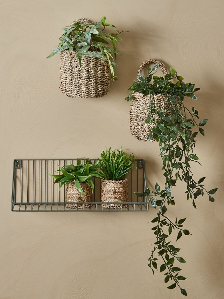 Giỏ đa năng | INGVER | sợi cói | màu tự nhiên | R14xD14xC13cm