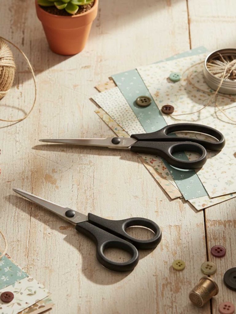 Bộ 3 kéo | JOAKIM | polypropylene/cao su | đen | R7/6/3xC20/16/14cm