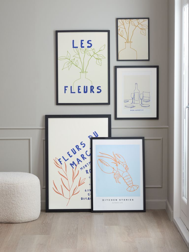 Khung ảnh | OSCAR | MDF/kính | đen | R30xC40cm