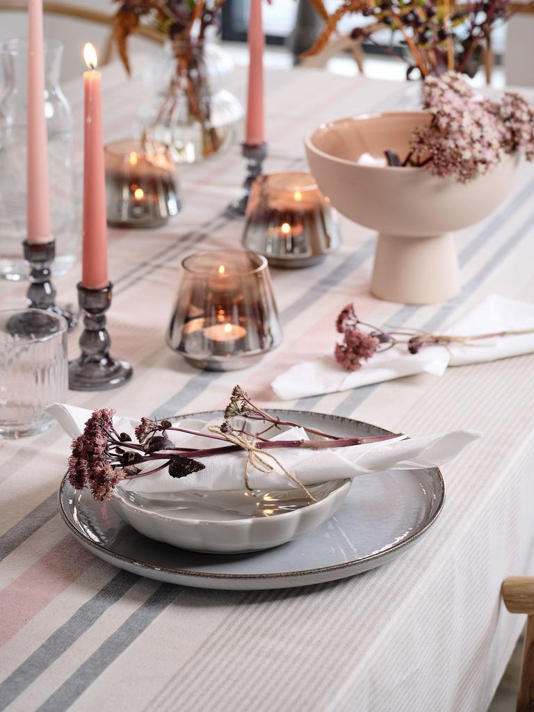 Đĩa | FERDUS | gốm | x&aacute;m | &Oslash;27cm