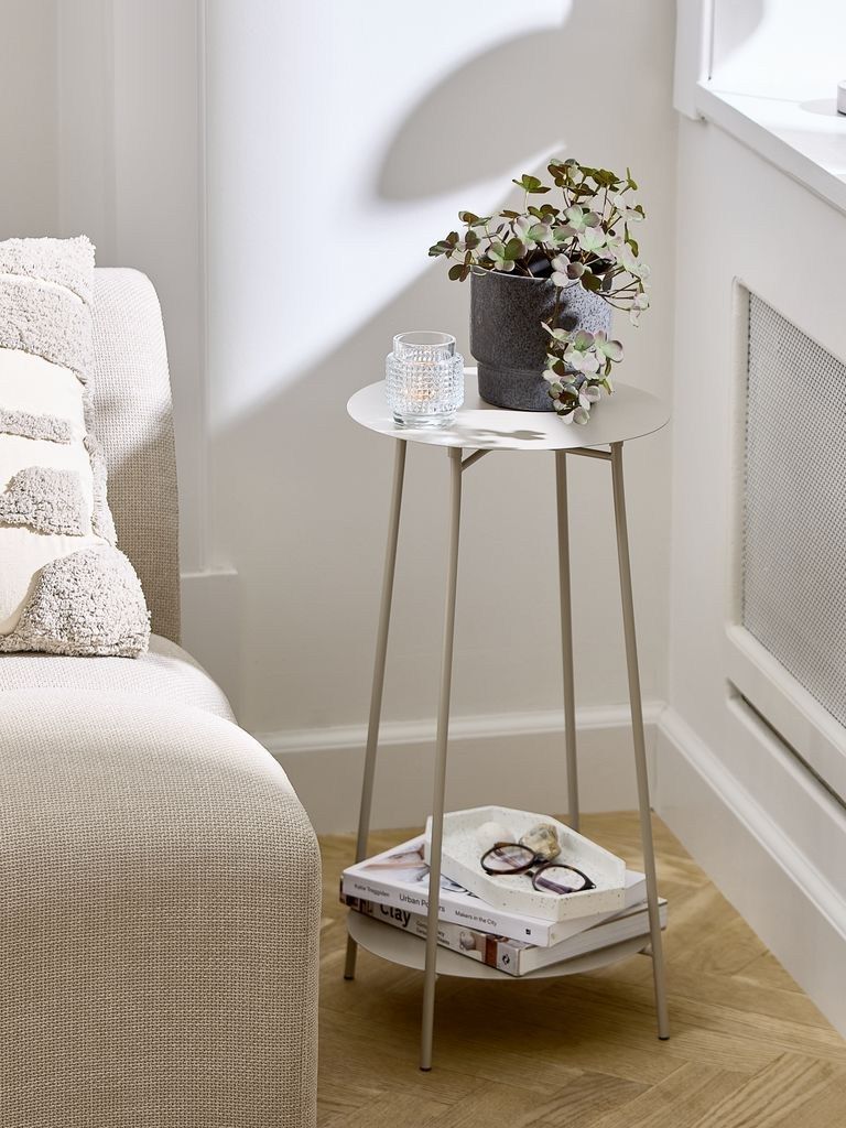 Giá đỡ chậu cây | IB | nhựa PE/kim loại | be | Ø35xC60cm