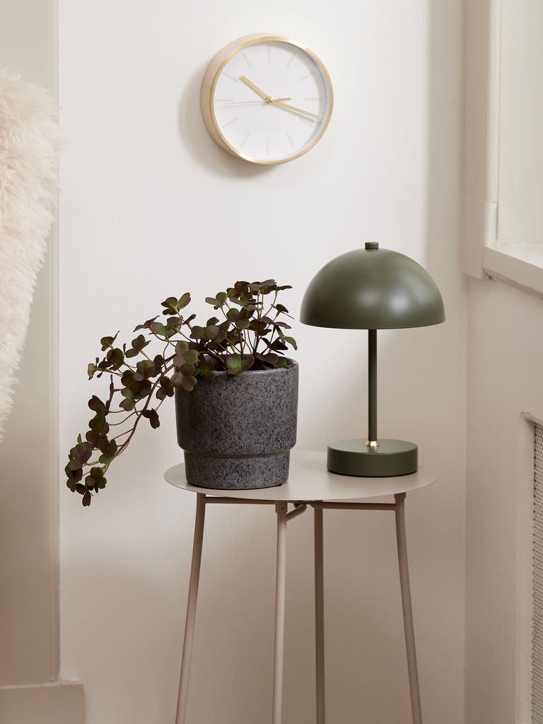 Cây trang trí | BERGUR | xi măng/polyester | đen/nâu | C21cm