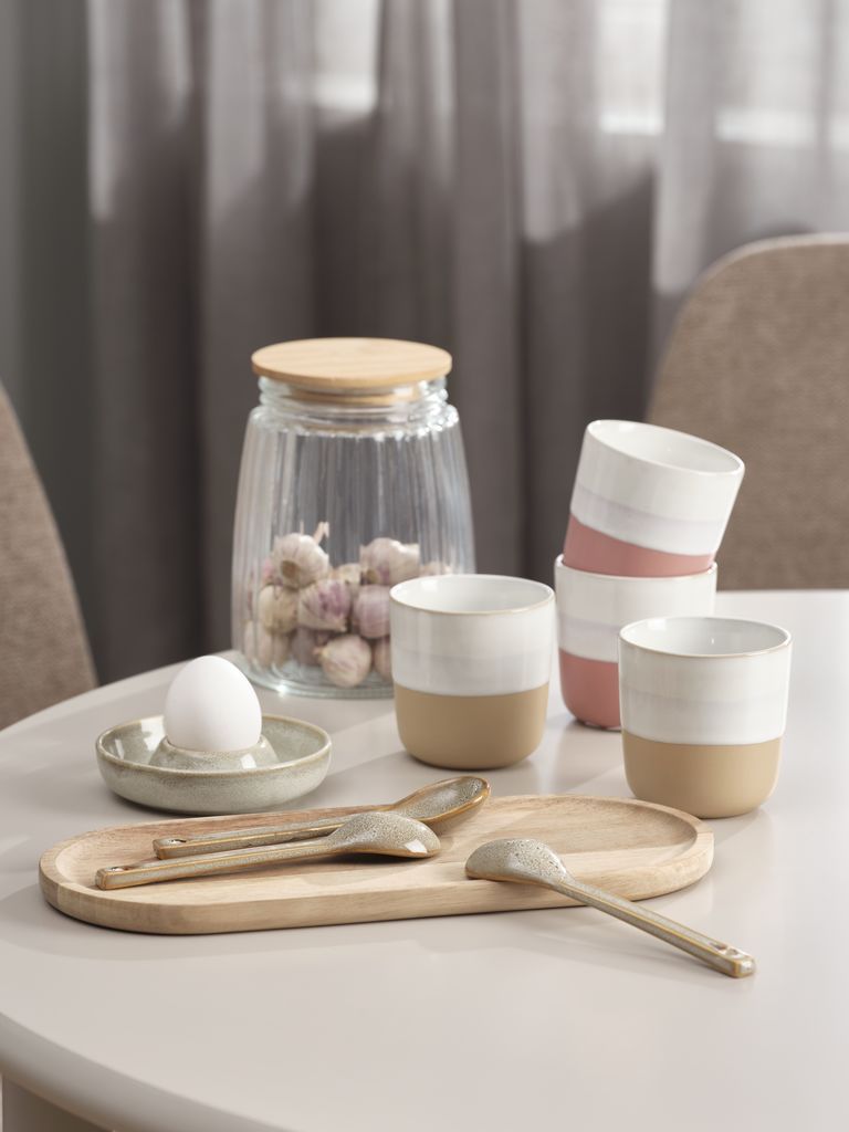 Khay trang trí | FILLIP | gỗ | màu tự nhiên | R13xD30cm  