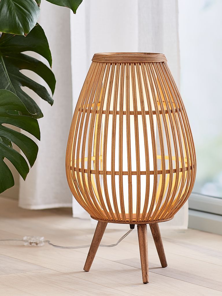 Đèn sàn | DANI | tre | màu tự nhiên | Ø33xC54cm