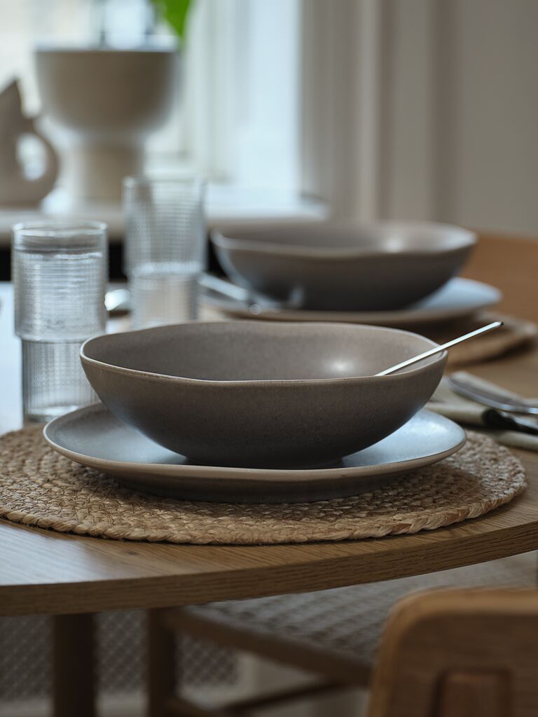 Tô | ELIAS | gốm | xám | Ø24xC7cm