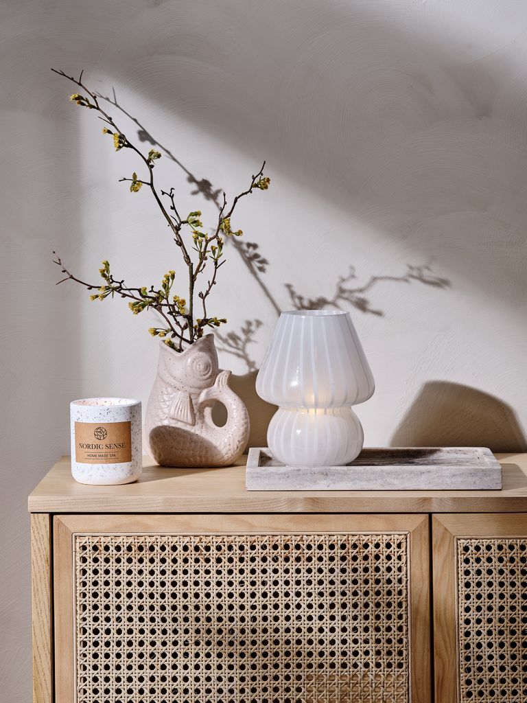 Lọ hoa | MADSEMIL | đất sét | vàng cát | R9xS15xC18cm