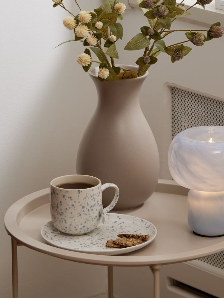 Cốc | ALF | gốm | xanh/trắng | &Oslash;9xC9cm