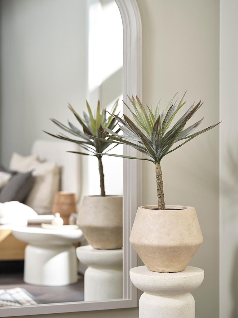 Chậu c&acirc;y | GERMUND | gốm | n&acirc;u | &Oslash;34xC29cm