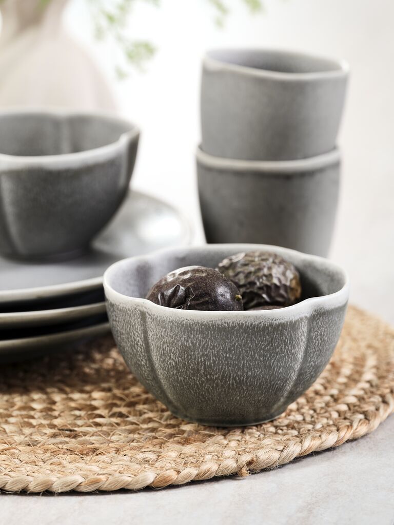 Tô | EJLIF | gốm | xám nhạt | Ø12xC7cm