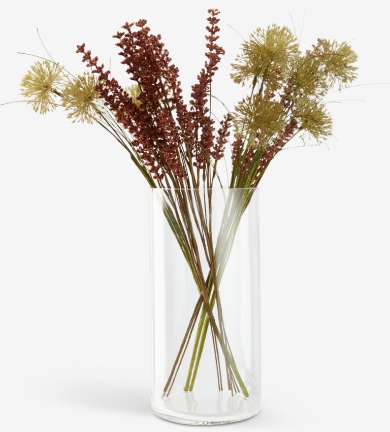 Lọ hoa | FRANK | thủy tinh | trong suốt | Ø15xC30cm