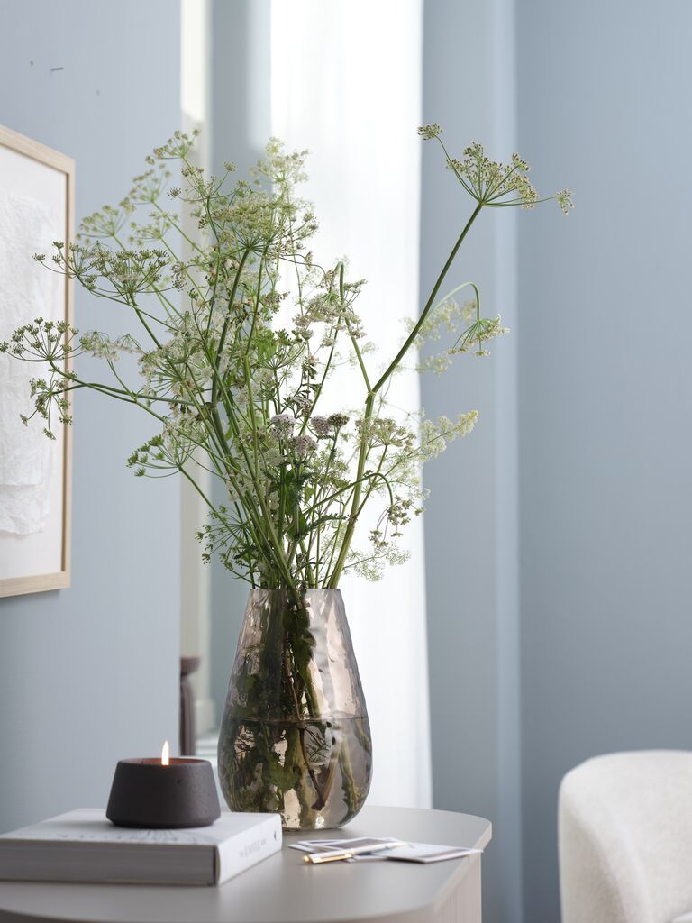 Lọ hoa | DIRK | thủy tinh | nâu | Ø16xC26cm