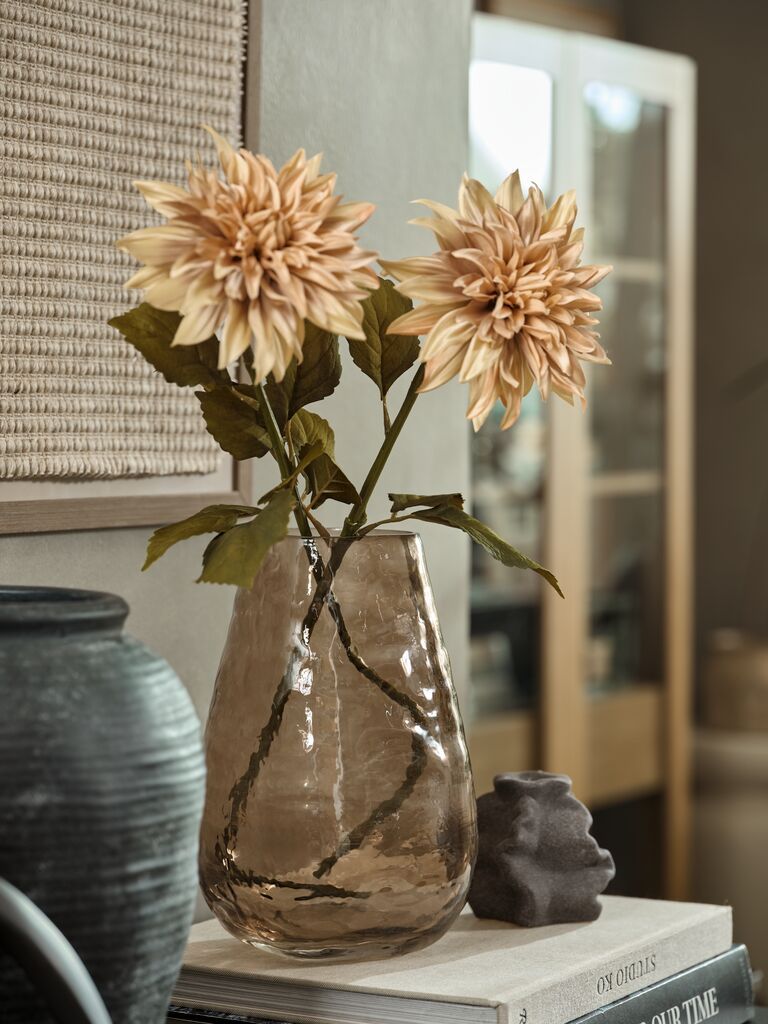 Hoa trang trí | BERNT | nhựa PE/polyester | be | C62cm