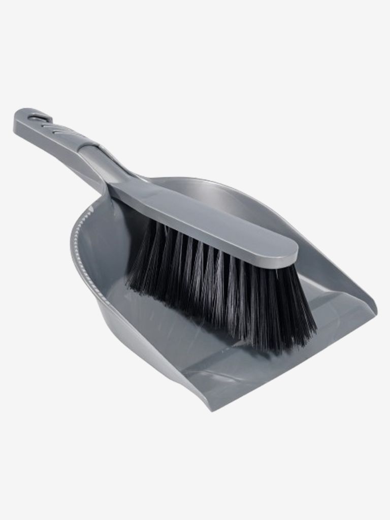 Bộ chổi quét bụi | FOLMER | polypropylene | xám | R19xD31xC9cm