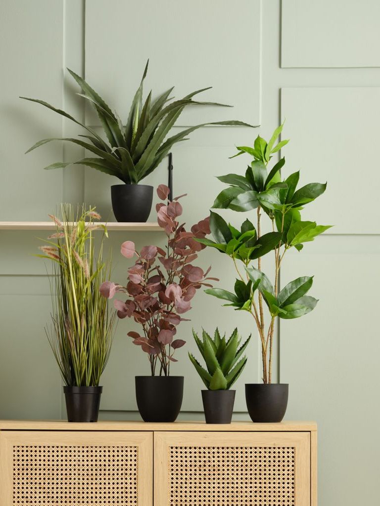 Cây trang trí | GODSKE | nhựa | nhiều màu | Ø18xC75cm