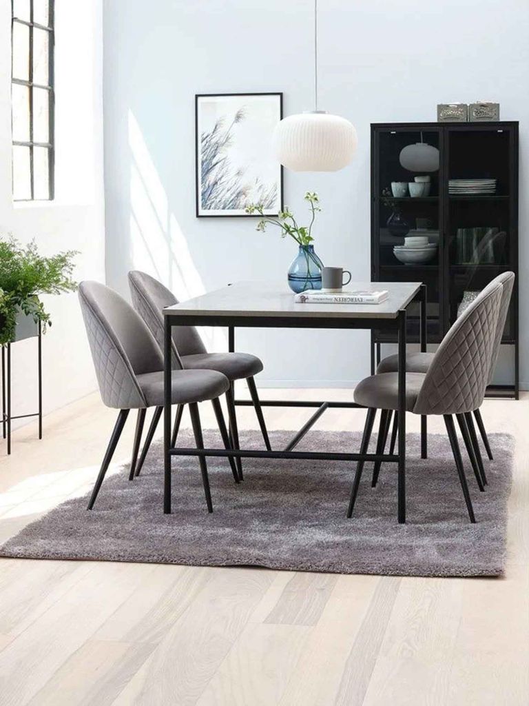 Thảm phòng khách | BIRK | polyester | xám nhạt | R200xD300cm