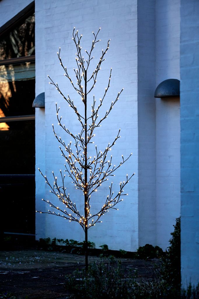 Đèn trang trí hình cây | SKAPOLIT | đồng/nhựa | đen | C200cm | 400LED