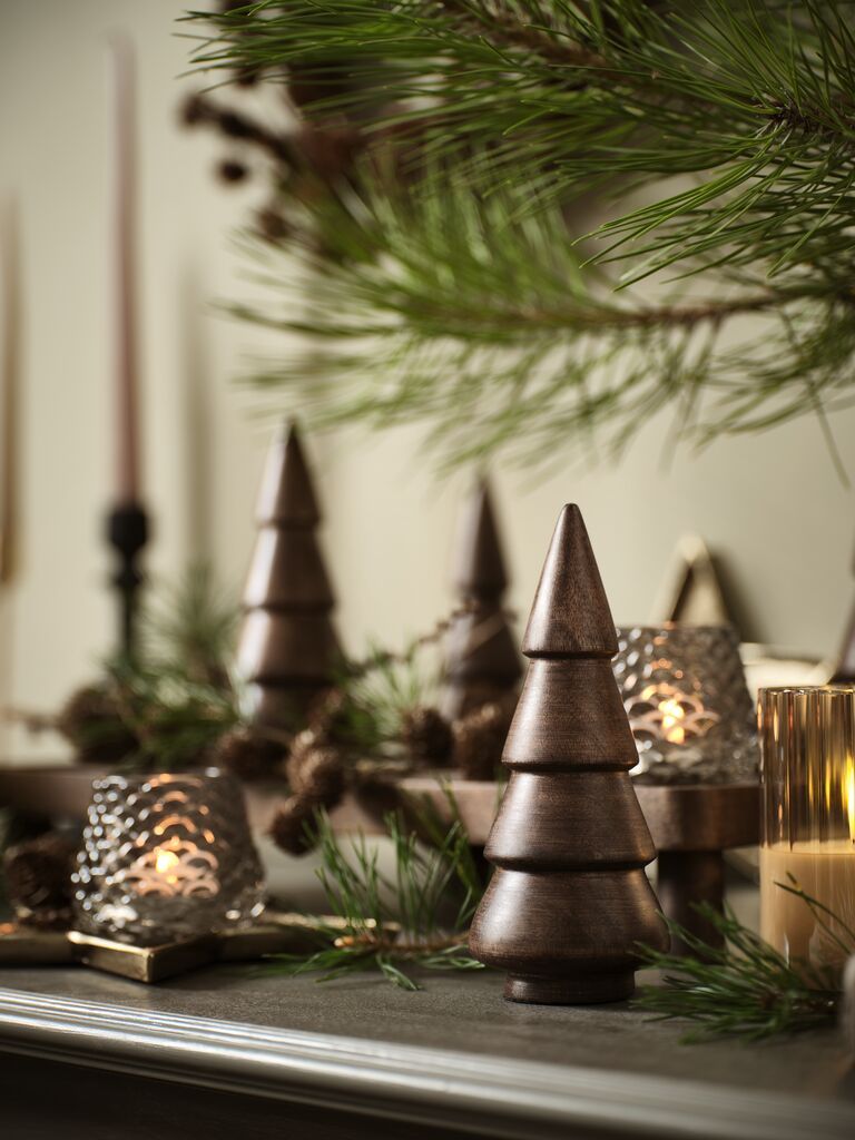 Cây trang trí | MODI | gỗ tự nhiên | nâu | Ø8xC22cm