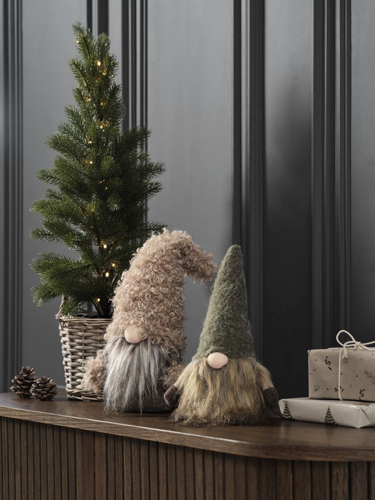 Cây trang trí | GRANE | xanh | kèm đèn led | C65cm