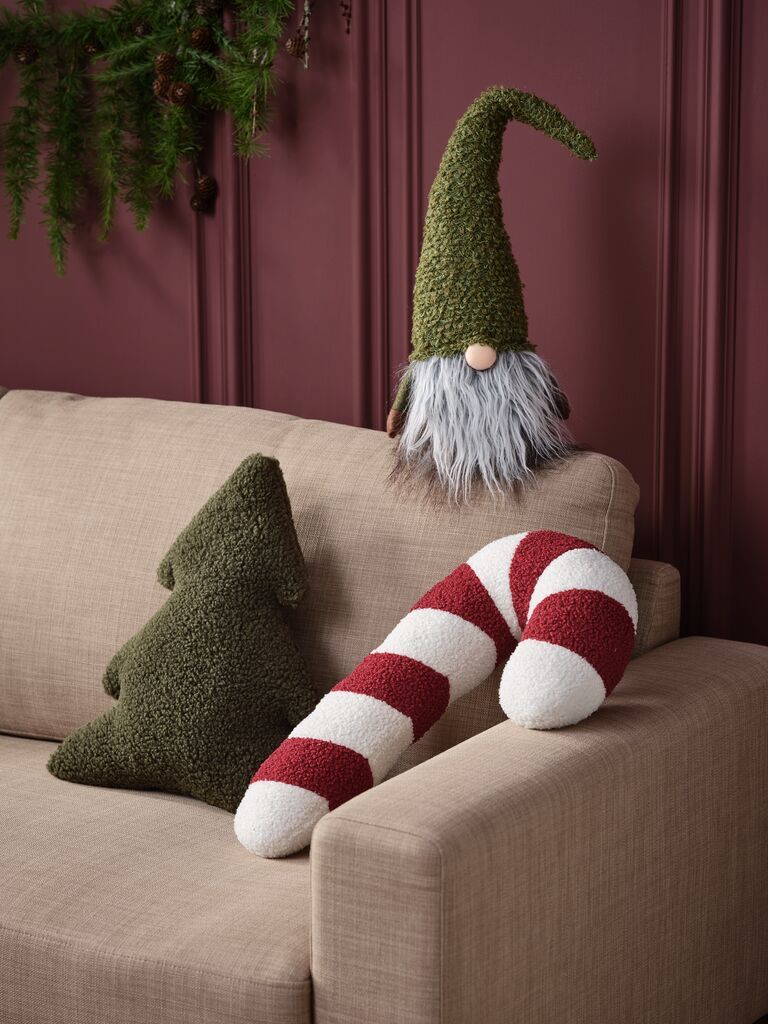 Gối trang trí | SNEKVARTS | polyester | nhiều màu | R36xD41cm