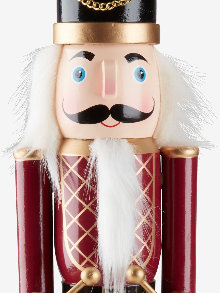 Tượng trang trí giáng sinh | DISER | gỗ | xanh đậm/đỏ | R11xD12xC50cm