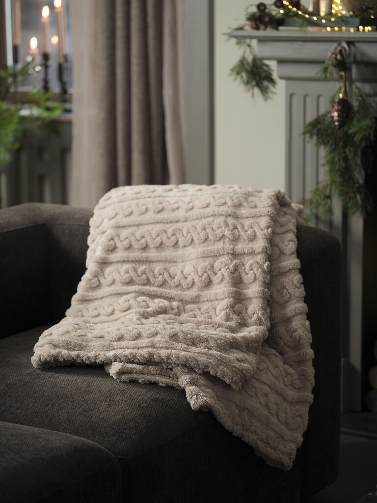 Chăn sofa | SELENIT | polyester | be | R130xD170cm
