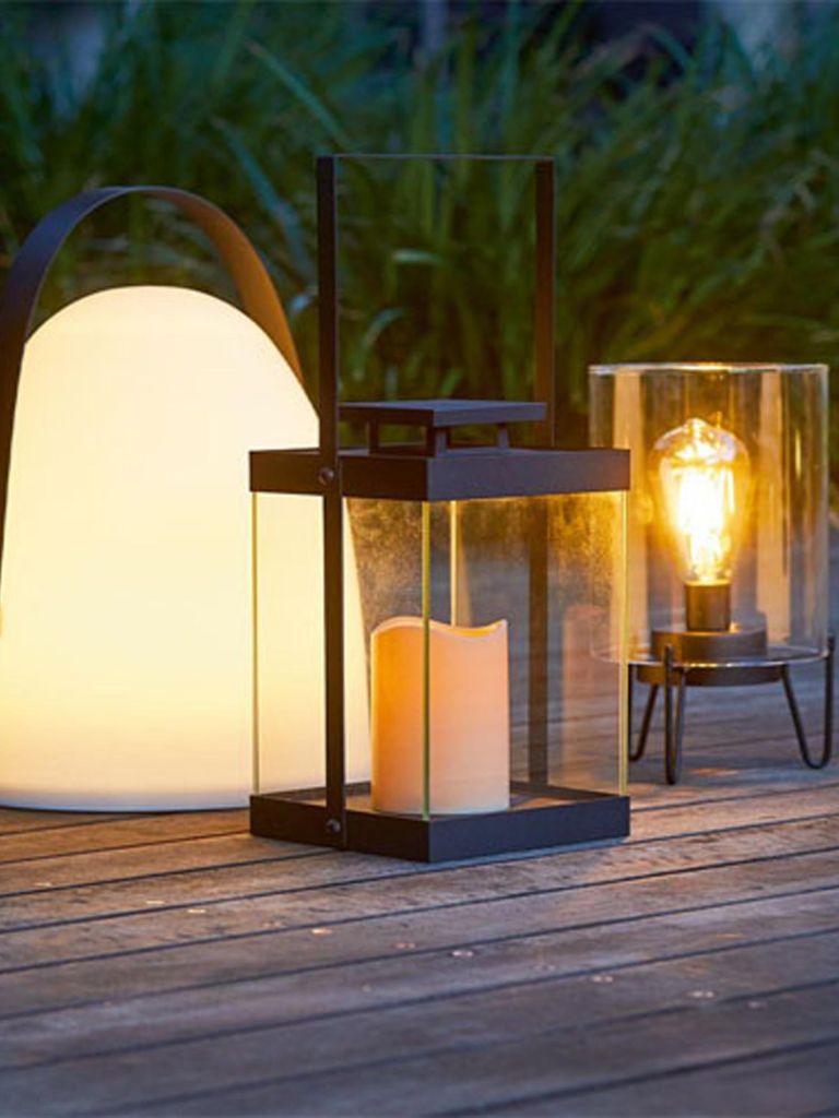 Đèn trang trí | TAFFELAND | nhựa | đen | R10xD10xC19cm