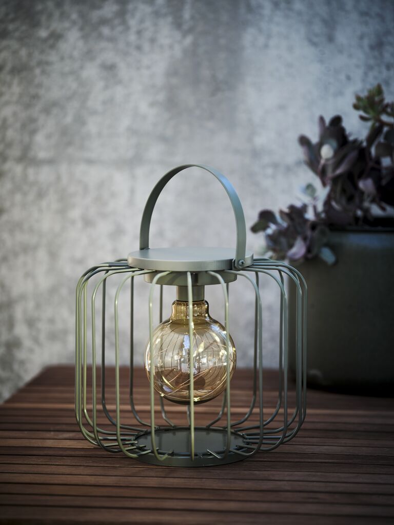 Đèn ngoài trời | GLENTE | nhựa ABS/thép | nhiều màu | Ø24xC21cm