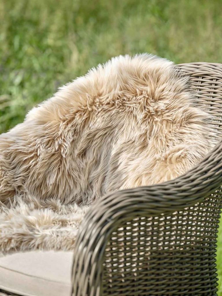 Thảm lông | TAKS | acrylic | be | R60xD90cm