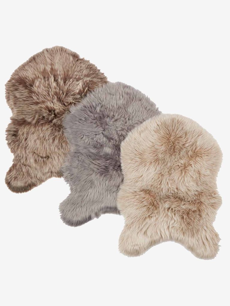 Thảm lông | TAKS | acrylic | nâu nhạt | R60xD90cm