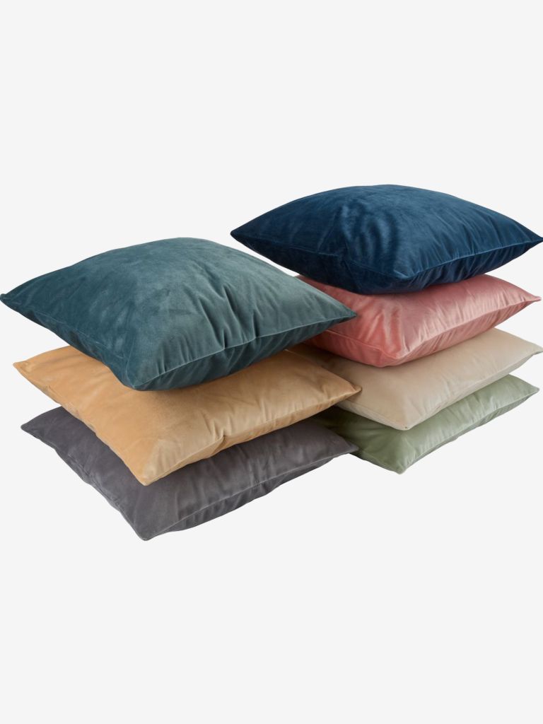 Vỏ gối trang trí | ERTEVIKKE | polyester | xanh lá | R50xD50cm