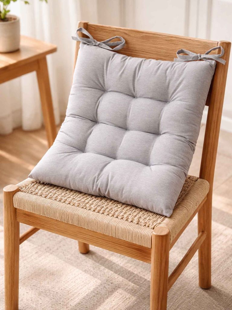 Đệm ngồi | GULAKS | polyester | xám | R40xD40xC5cm