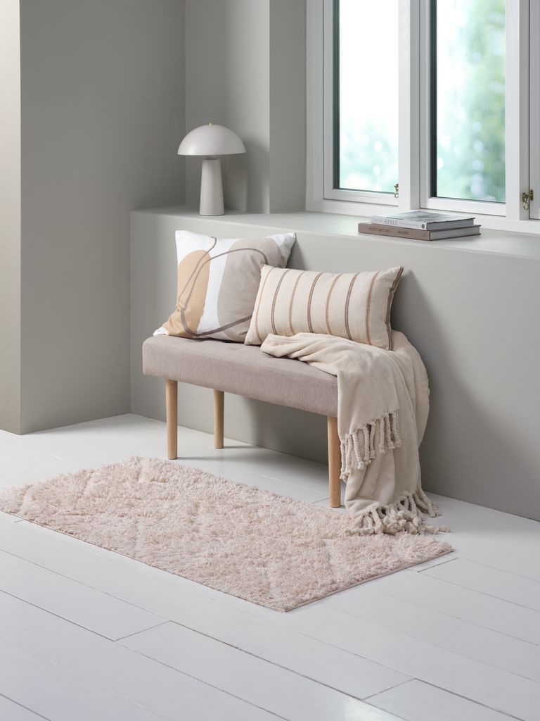 Gối trang trí | ENGKLOKKE | cotton | be/nâu | R30xD60cm