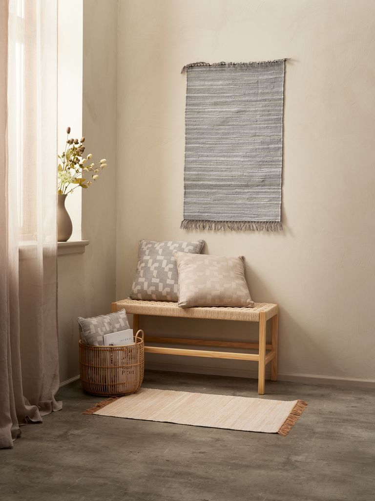 Gối trang trí | IBENHOLT | cotton | nhiều màu | R45xD45cm