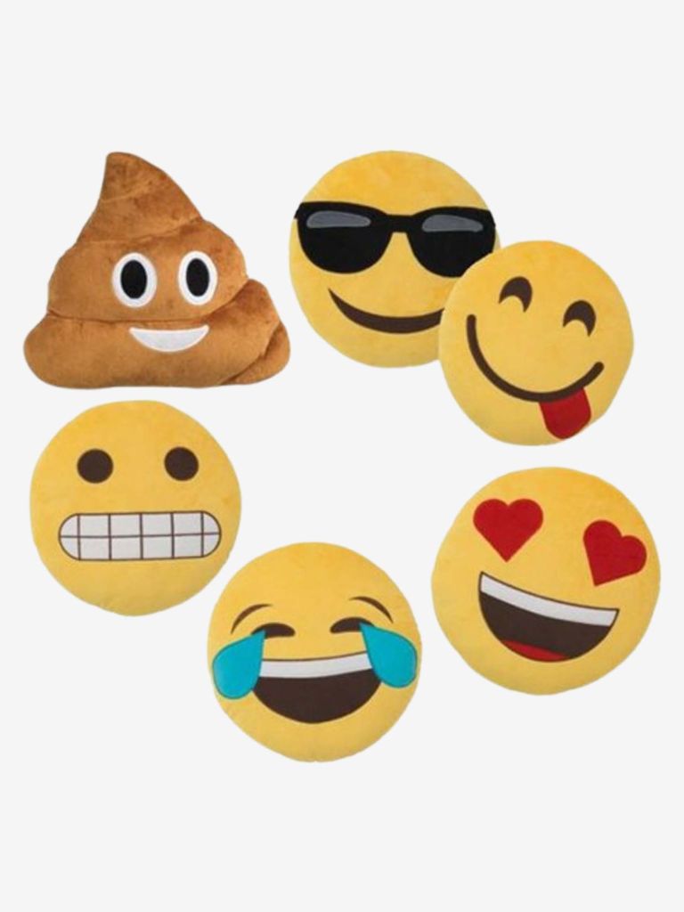 Gối trang trí | EMOJI | polyester | nhiều màu | Ø35cm