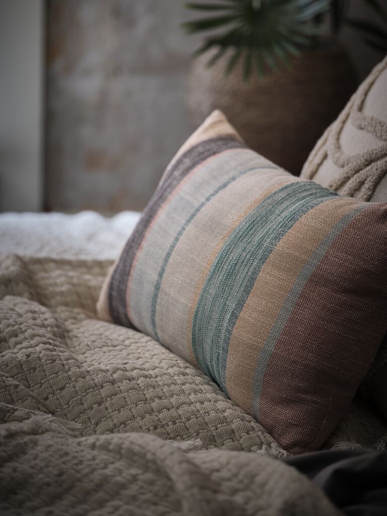 Gối trang trí | HICKORY | cotton | nhiều màu | R30xD50cm